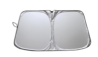 Pare-soleil de voiture personnalisé avec logo, pliable, réfléchissant, protection UV pour voiture, SUV, camion avec pochette de rangement