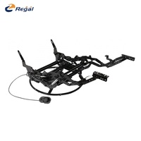 Fauteuil inclinable manuel en métal REGAL RG-81S avec mécanisme pivotant et inclinable, cage de caméra compacte en contreplaqué moderne, garantie 3 ans