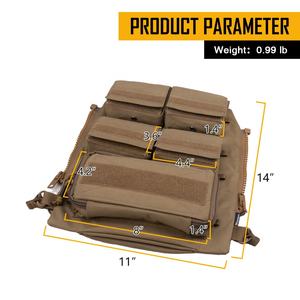 IDOGEAR Pochette tactique zippée pour chargeur, sacoche zippée pour sac à dos tactique compatible avec les gilets AVS JPC2.0 CPC - Product Image 4