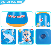 Docteur dauphin gonflable enfants sac de boxe Fitness Sport jouer cible de boxe sac de boxe gonflable pour les enfants