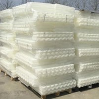 Nouveau plancher à lattes en plastique PP blanc durable pour cages automatiques de poulets de chair