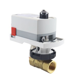 Válvula de Bola Industrial VAI61.40 con Control de Temperatura, Flujo Proporcional, DN40, Lista para Automatización HVAC - Product Image 3