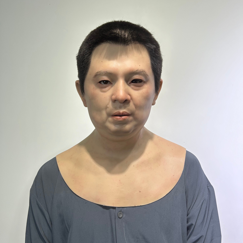 Manufacture Realistic Silicone Mask With Hair