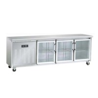 Congélateur commercial Wiberda à prix compétitif, grande capacité, en acier inoxydable 304/430, TG2.4L3, compresseur importé, double température