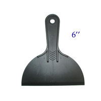 Outils de construction 1.5 "Grattoir à couteau à mastic en plastique pour nettoyer la colle et réparer la peinture