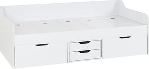 Single <strong>Day</strong> <strong>Bed</strong> White Sofa <strong>Bed</strong> Pine Wood <strong>with</strong> Large Space <strong>Drawer</strong> Colors Available - Product Image 5