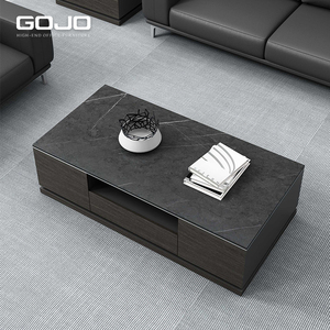 Set di Tavolini da Caffè di Lusso Moderni e Minimalisti, Elegante <span class=keywords><strong>Centrotavola</strong></span> Regolabile in Altezza per Soggiorno o Ufficio, Arredamento per la Casa - Product Image 1