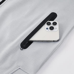 Kualitas tinggi pas badan pria jaket latihan sepak bola grosir musim dingin setelan olahraga lari inferonal pakaian sepak bola bertudung lengan panjang - Product Image 5