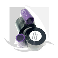 Muestras Gratis de Cinta de Transferencia Térmica de Resina y Cera TTO de 33 mm, 450 m, 500 m y 600 m