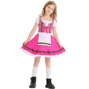 Disfraz de <span class=keywords><strong>Heidi</strong></span> para el Oktoberfest, Traje de Niña Alemana, Disfraz de Camarera de Cerveza, Vestido Bávaro Dirndl, Disfraz para el Oktoberfest - Product Image 2