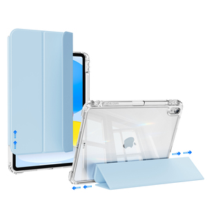<span class=keywords><strong>Funda</strong></span> Desmontable Deslizante para Tablet con Carcasa Trasera Transparente para <span class=keywords><strong>iPad</strong></span> A16 11 2025 y <span class=keywords><strong>iPad</strong></span> 10.ª Generación 10.9 - Product Image 1