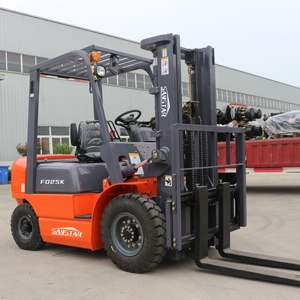 <strong>Forklift</strong> 2.5 <strong>Ton</strong> Diesel 2500kg EPA Euro 5 Certified Fork Lift Truck for Logistics Farm Construction Site - Product Image 2