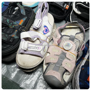 S08-1 Chaussures d'occasion pas chères pour enfants Vente en gros d'usine Sandales d'occasion pour enfants de marque chinoise en bon état en ballots - Product Image 5