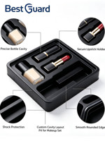 Maßgefertigte Umweltfreundliche Recycelbare Best Guard FS-C022 1mm Blister-Verpackung Kunststoff-Einlage PET-Klappschale Leeres Lidschatten-Set