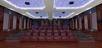 Diffuseur acoustique moderne Cloud Panneau sonore pour Hall et Home Cinéma avec design graphique Absorption sonore très efficace