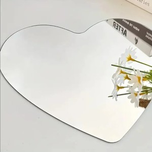 Heart and Round Acrylic <strong>Mirror</strong> for <strong>Mirror</strong> Bouquet Sturdy and Not Easily Breakable <strong>Plastic</strong> <strong>Mirrors</strong> - Product Image 6