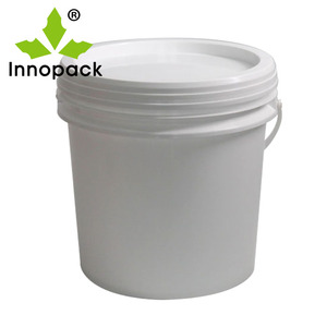 Seau en plastique de 16 kg avec couvercle, personnalisable, en matériau PP de qualité alimentaire, résistant aux hautes températures - Product Image 1