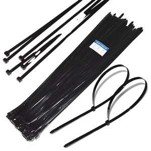 100 pcs pack100mm 200mm 250mm 300mm 400mm OEM nhà máy tự khóa Nylon 66 Cáp Tie dây đai nhựa quan hệ Zip không bao giờ phá vỡ - Product Image 4