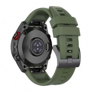 Bracelet de montre intelligente Garmin Fenix 7 7X <span class=keywords><strong>6</strong></span> 6X <span class=keywords><strong>Pro</strong></span> 5 5X Plus 3 3HR, bracelet en silicone à fixation rapide 20 mm 22 26 - Product Image 3