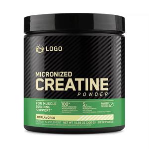 Complément de créatine en poudre pré-entraînement personnalisé de 300 g, dose de 5 g, avantages pour la croissance musculaire, approvisionnement en usine, étiquette privée pour adultes - Product Image 1