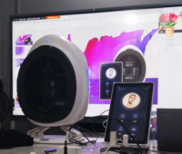 Analyseur de peau professionnel AISIA avec caméra industrielle de 36 millions de pixels, reconnaissance faciale par IA, détecte 19 types de problèmes de peau