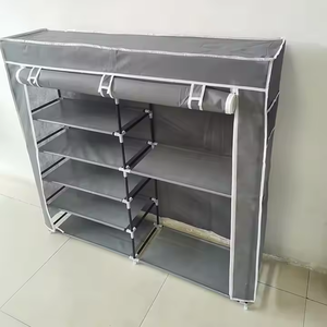 <span class=keywords><strong>Armario</strong></span> Plegable Moderno de Tela para Apartamento, Ahorro de Espacio, Económico, Venta al Por Mayor - Product Image 3