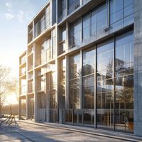 Ventana Abatible de Aluminio Económica con Perfil Estándar de 1.6 mm, Suministro al por Mayor para Contratistas