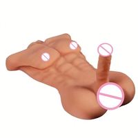 Hochwertige, preisgünstige, lebensechte Ganzkörper-Erwachsenen-Sexpuppe für Männer, Silikon-Sexpuppe mit Penis zur Masturbation für lesbische Männer