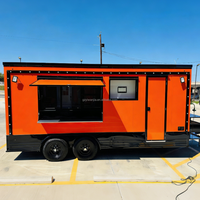 Remolque de Comida Personalizado, Camión de Comida Rápida, Camión de Pizza, Kiosco Móvil de Helados, Remolque de Café, Remolque de Tacos con Cocina Completa