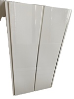 Faux plafond suspendu blanc en pvc, 250mm, prix d'usine, panneau mural, à rainures, blanc, en promotion