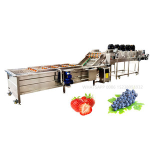 Water Recycling Air Bubble Water Fruit And Vegetable Wash Washing Machine