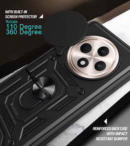 Cover posteriore di protezione per obiettivo della fotocamera Slide Stand per le custodie per telefoni cellulari <span class=keywords><strong>Oppo</strong></span> Reno 12F 5G accessori per cellulari <span class=keywords><strong>custodia</strong></span> antiurto - Product Image 4