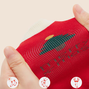 Chaussettes <span class=keywords><strong>de</strong></span> noël antidérapantes pour enfants, <span class=keywords><strong>bas</strong></span> pour garçons et filles, <span class=keywords><strong>bas</strong></span> brodés, cadeaux pour garçons, nouvelle collection - Product Image 4