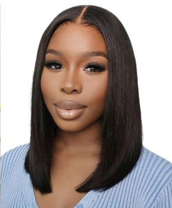 FH 8-14inch Double drawn Vietnamese hair 13x4 lace frontal <b>wig</b> Transparent frontal <b>bob</b> <b>wig</b> Natural human hair <b>bob</b> - Product Image 4