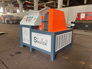 Nhỏ phế liệu nhựa khối lớn PVC sản phẩm shredded với bền nhôm thép không gỉ động cơ mang bánh thành phần - Product Image 3