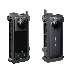 Funda protectora de metal para <span class=keywords><strong>accesorios</strong></span> de cámara Insta360 X3, marco protector mejorado <span class=keywords><strong>Insta</strong></span> <span class=keywords><strong>360</strong></span> X3, jaula de aluminio de liberación rápida - Product Image 2