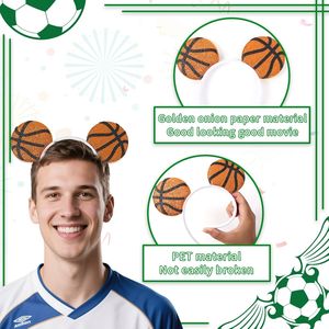 Diadema decorativa para partidos de fútbol, accesorio para animar a los aficionados al fútbol, accesorio para el cabello para fiestas temáticas - Product Image 3