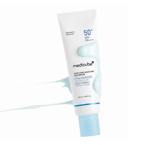 Koreaanse huidverzorging Zero Pore Moisture PDRN Pink Tone zonnecrème SPF50+ collageen verstevigend voor alle huidtypen gouden stempel - Product Image 2