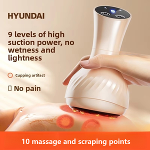 Alat Pijat Gua Sha Elektrik Baru dengan Terapi Bekam Vakum untuk Meredakan Nyeri Leher, Punggung, dan Bahu, Penggunaan di Rumah - Product Image 2