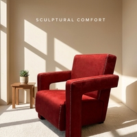 Fauteuil d'appoint moderne en tissu, vente directe usine, OEM/ODM, idéal pour salon, chambre, appartement, usage domestique