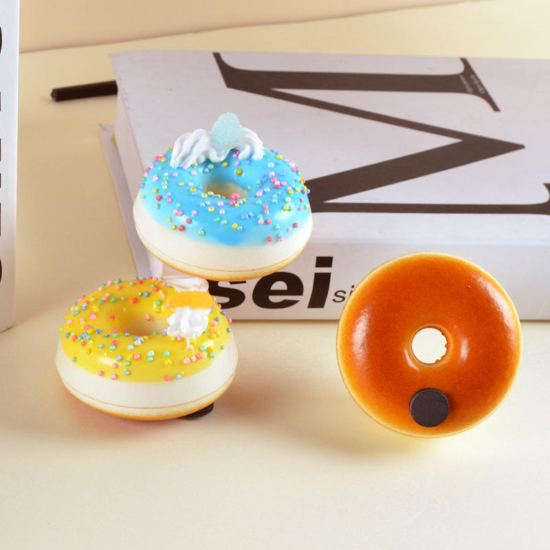 ET Novelty Squishy Toy for Kids New Design PU Anti Stress Sensory Fidgets Toys Cookie Squishy Squeeze Toy for Kids Play