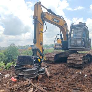Cisailles à arbres pour l'Indonésie, machines de coupe pour excavateurs de 10 tonnes, 11 tonnes, 12 tonnes, 13 tonnes, 15 tonnes, jusqu'à 400 mm, cisailles à arbres à grappin - Product Image 2