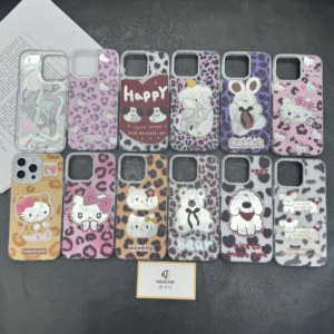 Coque de téléphone à motif chat pour VIVO REDMI, design mignon de chaton, coque rigide en TPU mince, style dessin animé animal amusant, anti-chute, cadeau pour enfants - Product Image 2