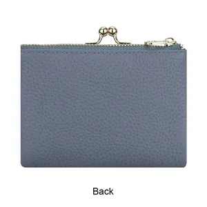 AndoBag Cartera Corta RFID para Mujer, Tarjetero Simple con Cierre de Beso, Monedero Casual de Moda para Uso Diario 2485 - Product Image 3