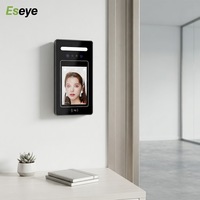 Control de Acceso con Reconocimiento Facial, Controlador de Puerta Independiente, Pantalla Táctil, Lector de Tarjetas RFID, Cerradura de Puerta con Cámara, Visión Nocturna, Impermeable