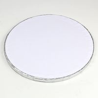 Bases para Pastel Plateadas, Círculos Redondos de Papel de Aluminio Plateado para Pastel, 6, 8, 10, 12 Pulgadas, Base de Cartón para Pastel, 1 de Cada Tamaño, Juego para Hornear Pasteles