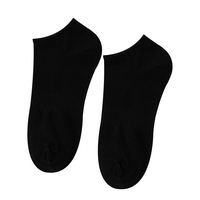 Chaussettes unies noires et blanches, chaussettes mi-mollet pour femmes, chaussettes courtes, bas de sport respirants, styles de couple