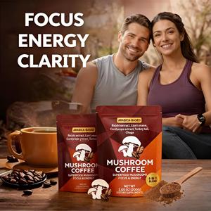 Mushroom Coffee 6-in-1 Arabica-Based Blend with Reishi <strong>Lion</strong> <strong>s</strong> <strong>Mane</strong> Cordyceps 200g Dietary <strong>Supplement</strong> for Focus &amp; Energy - Product Image 3