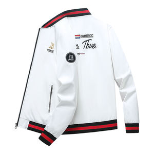 Chaqueta de lujo para otoño, nueva chaqueta informal con bordado de estilo europeo y americano, uniforme de béisbol a la moda para hombre. - Product Image 5