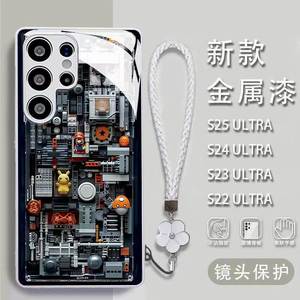 Meccanico Mario adatto <span class=keywords><strong>samsung</strong></span> S24 case ULTRA custodia del telefono <span class=keywords><strong>S23</strong></span> specchio di vetro S22 nuovo A55 Gaming Phone con sistema di raffreddamento - Product Image 2